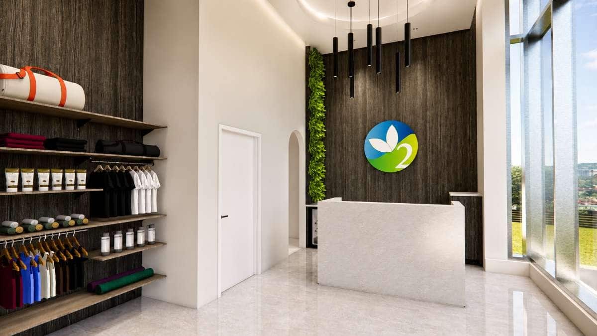 Retail interior build by IN Design & Construction in Montréal